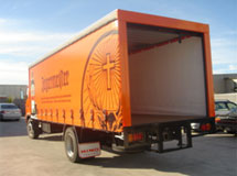 Rollax - truck roller door from Boss Motorbodies