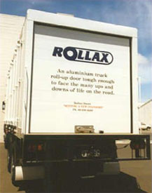 Rollax - truck roller door from Boss Motorbodies