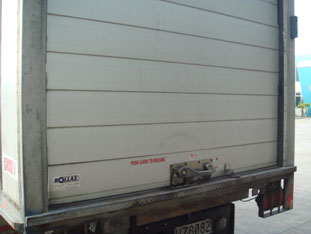 Rollax - truck roller door from Boss Motorbodies